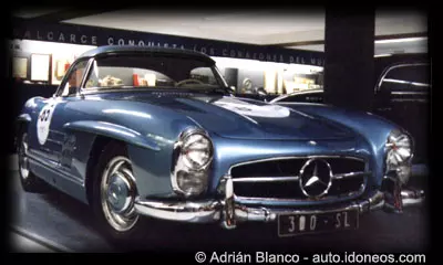 Mercedes Benz 300 SL belonging to Fangio